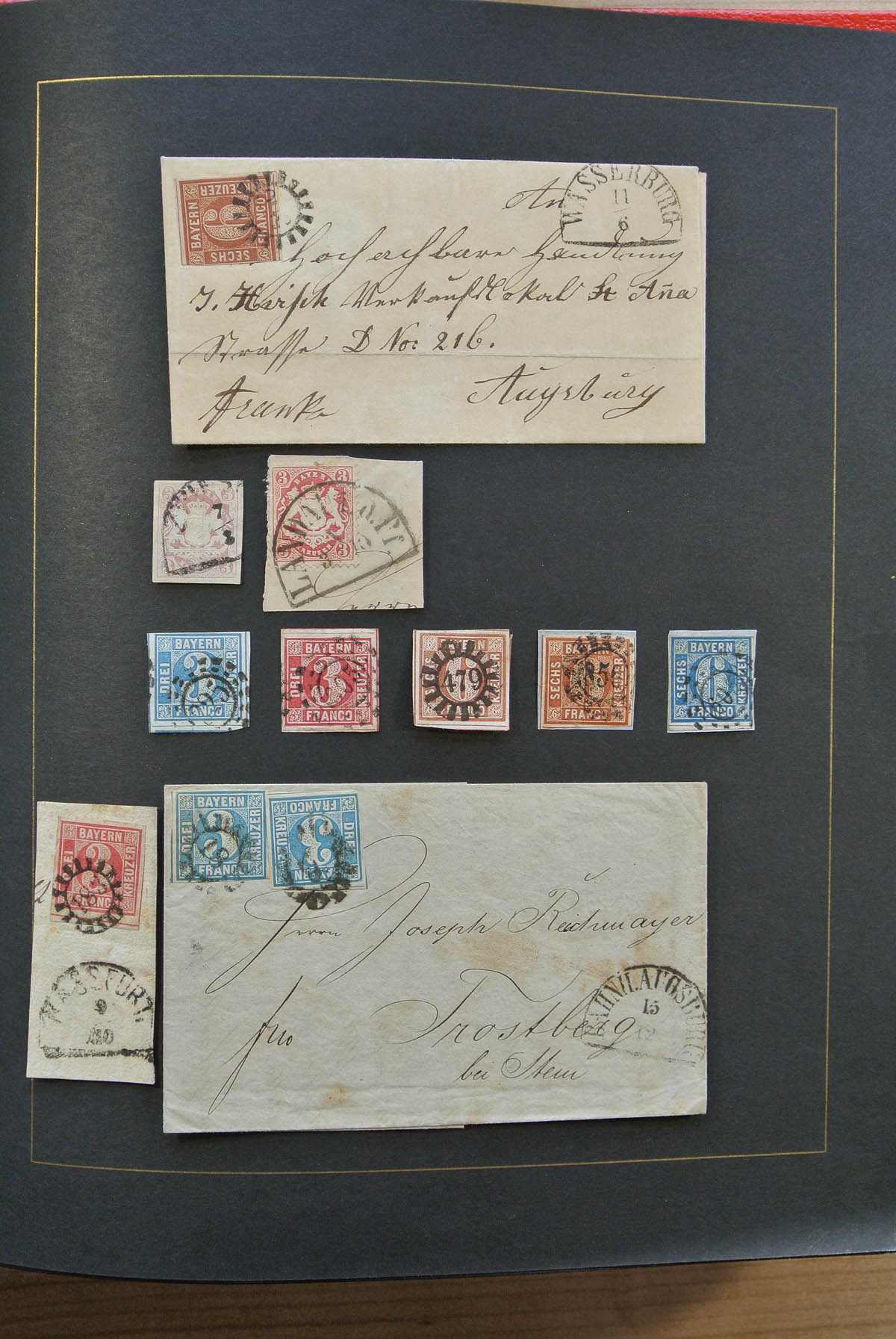 Stamp collection 23795 Old German States. 23795 Old German States. - Image 1