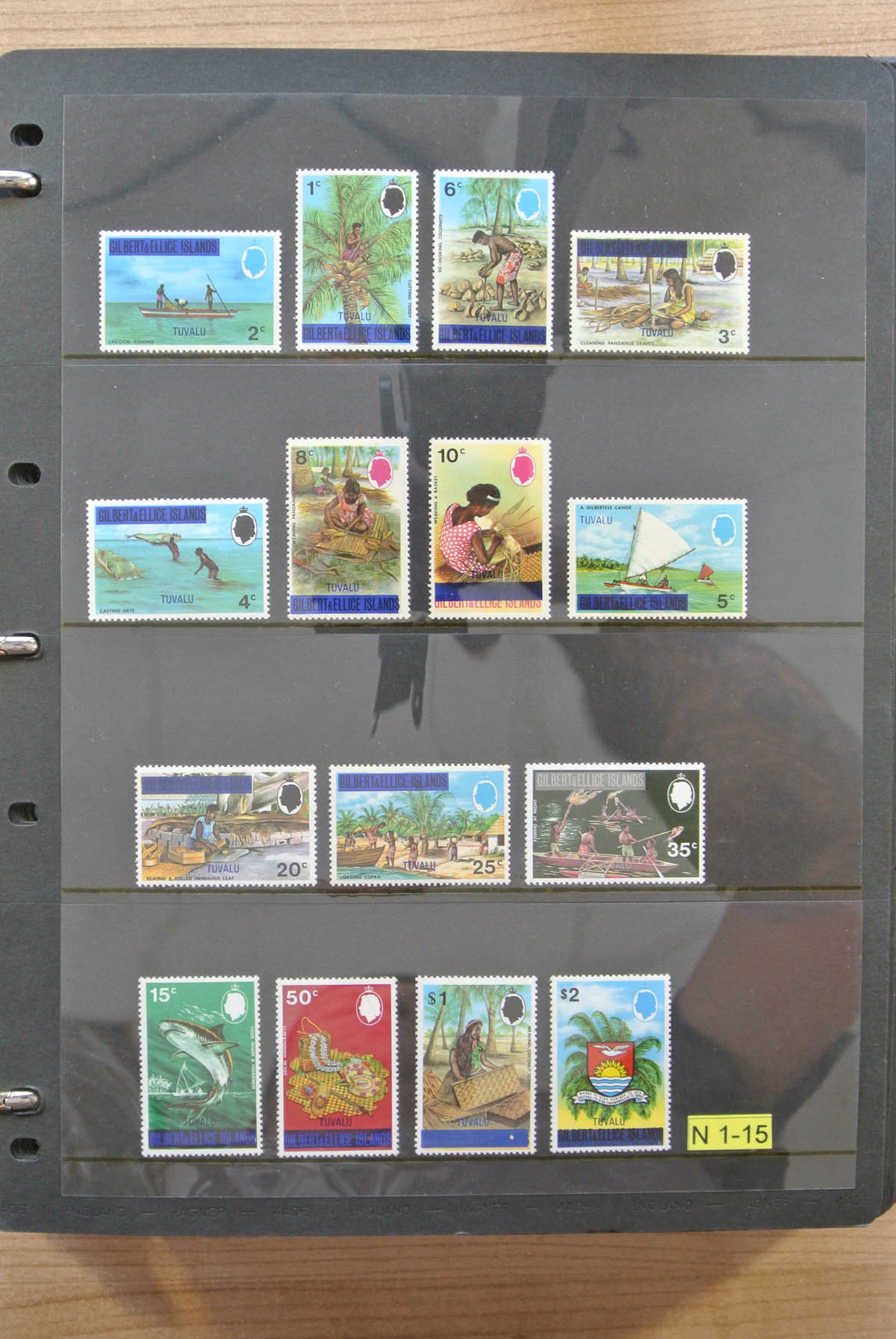Stamp collection 24515 Tuvalu 1976-2007. 24515 Tuvalu 1976-2007. - Image 1