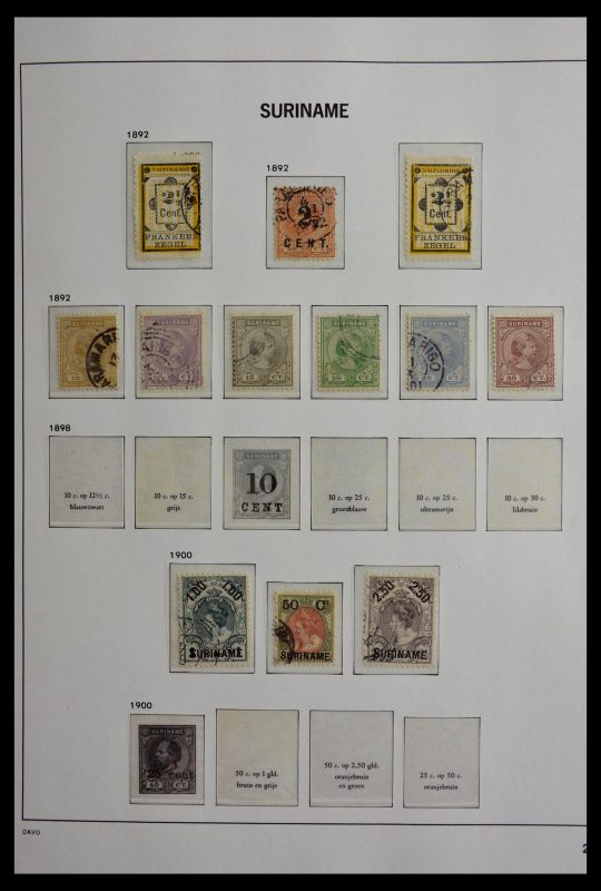 28931 Surinam 1890-1975. - Image 1