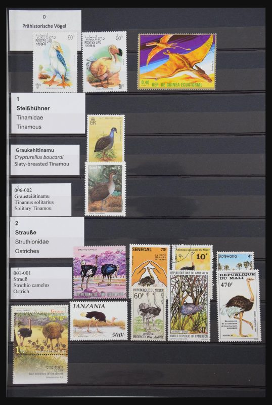 30750 Thematic birds 1940-2005. - Image 1