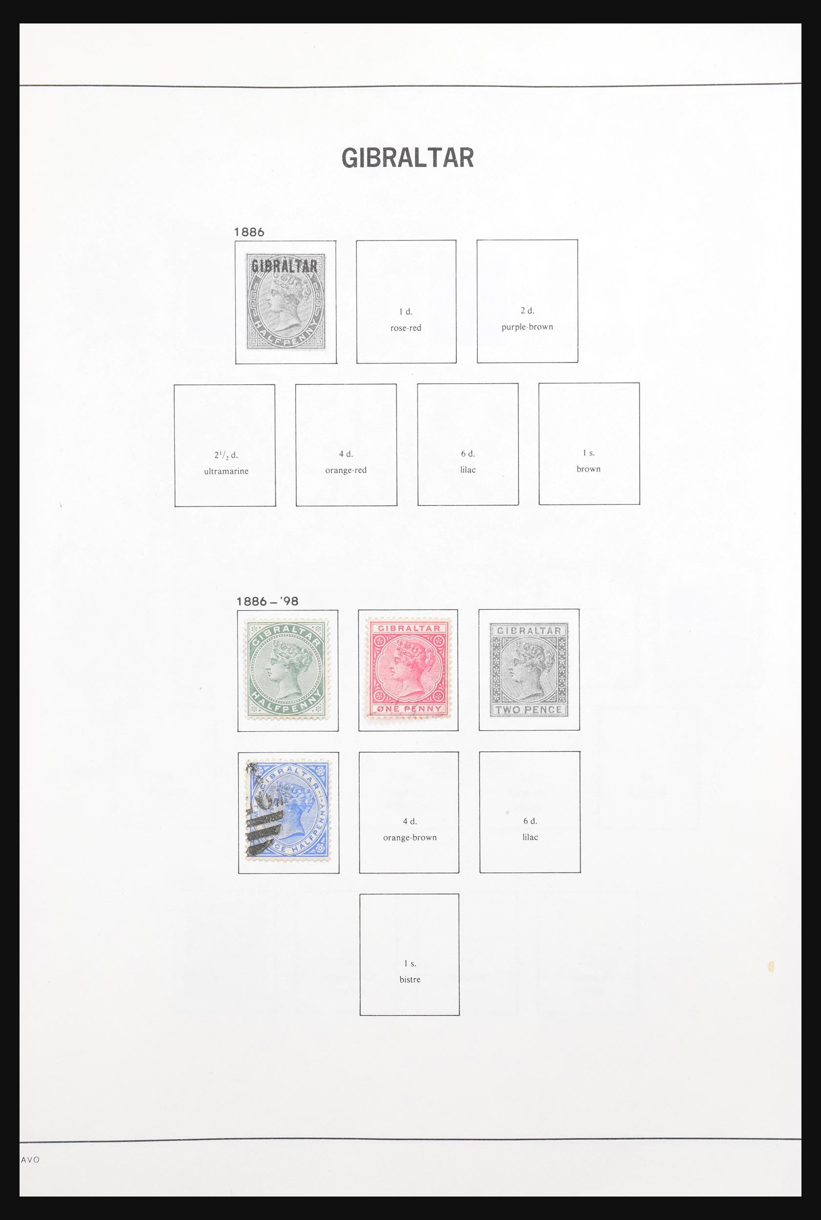 30874 001 30874 Gibraltar 1886-2011. - Image 1
