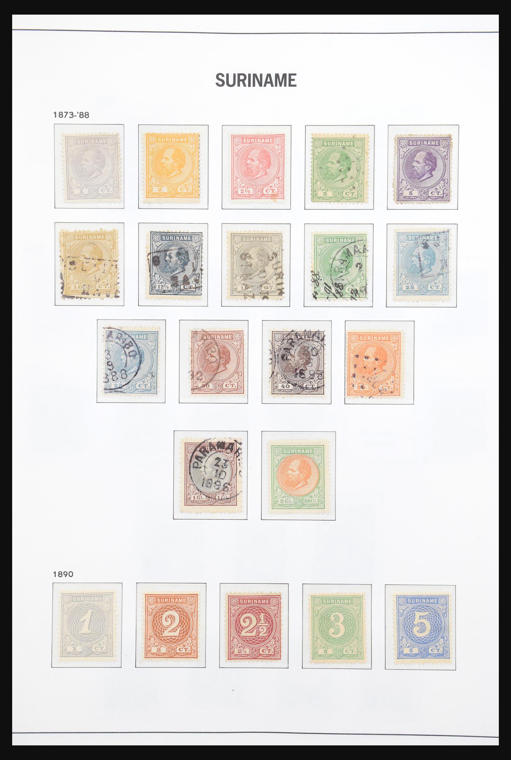 30897 001 30897 Suriname 1873-1975. - Image 1