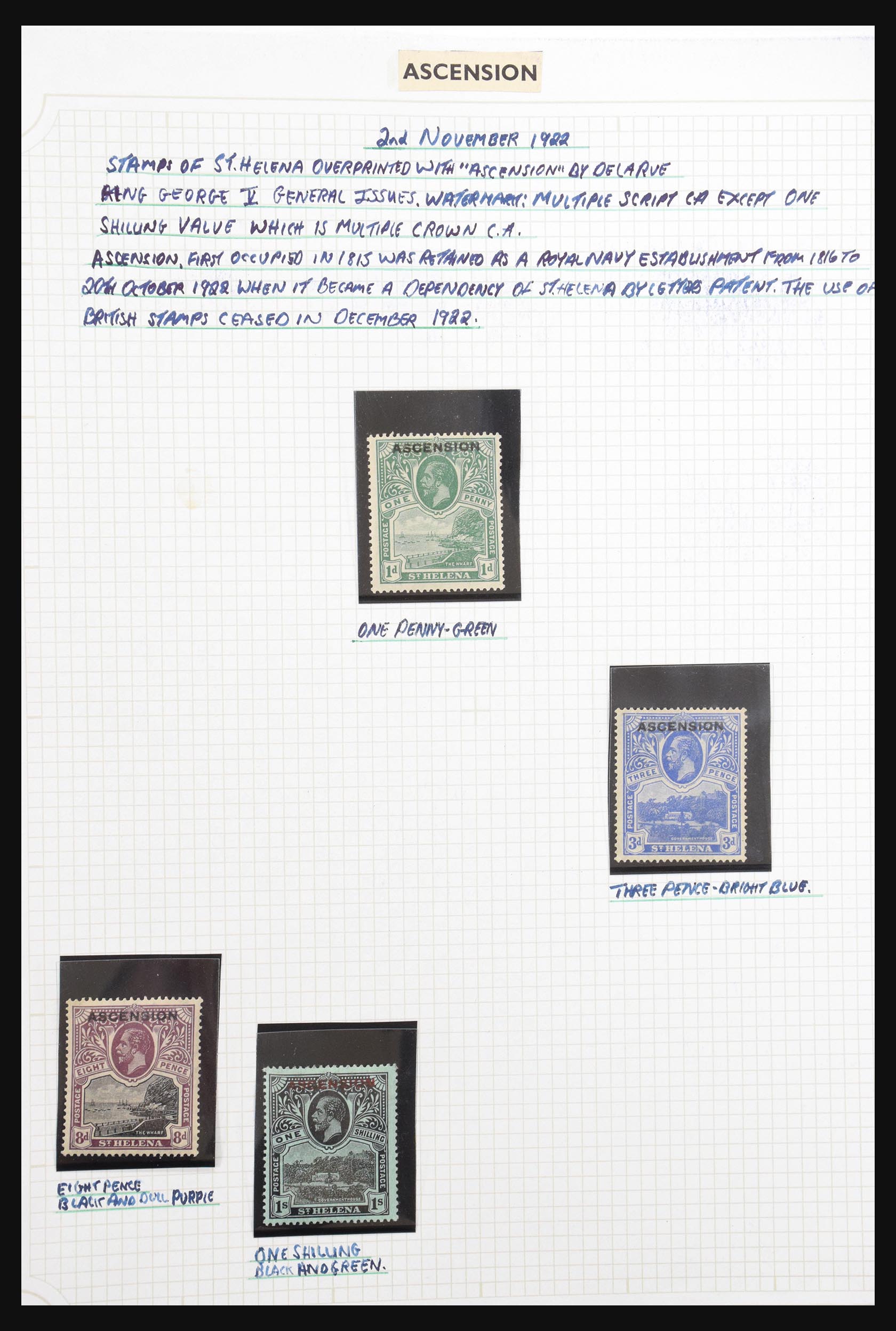 30899 001 30899 British Atlantic Islands 1863-1981. - Image 1
