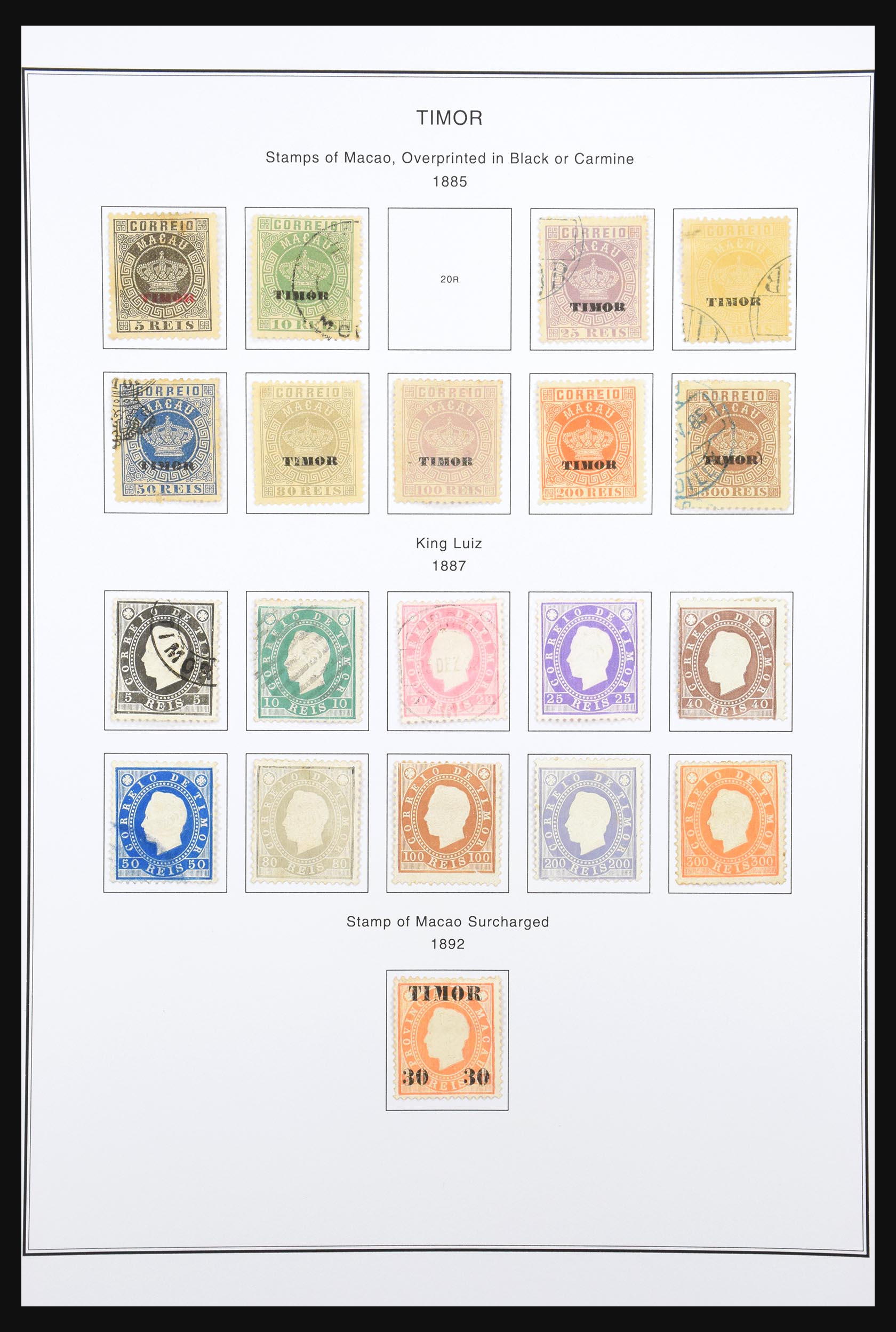 30933 260 30933 Portugese colonies 1868-2012. - Image 1