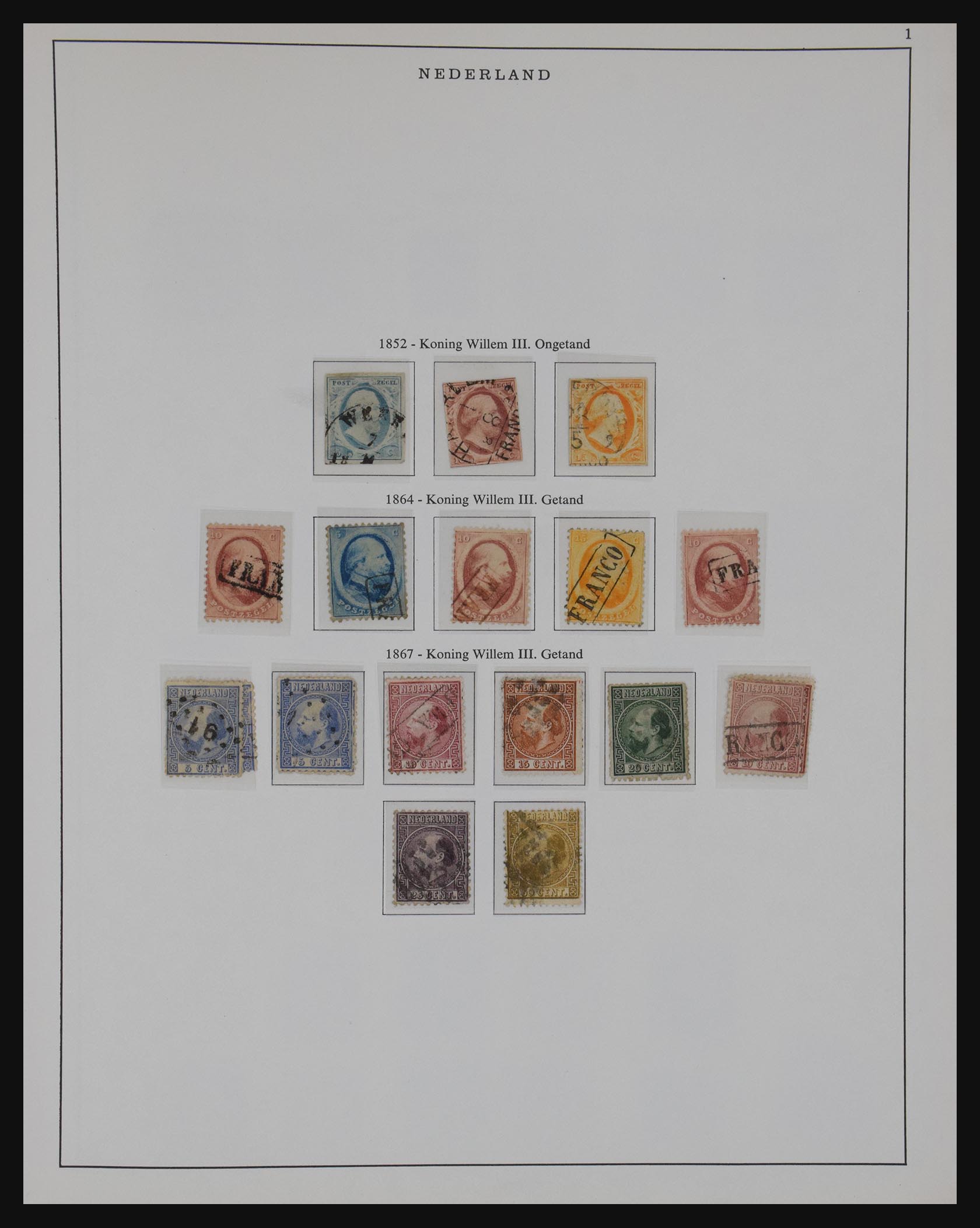 30948 001 30948 Netherlands 1852-1973. - Image 1