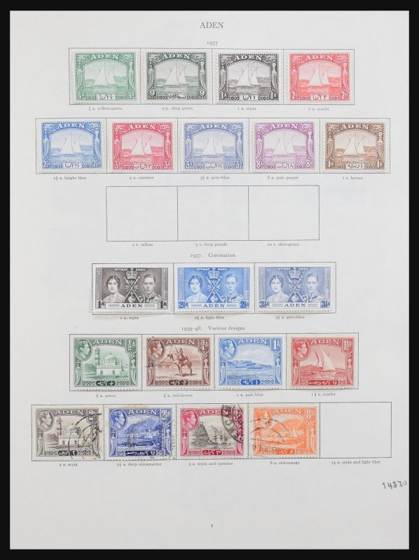 30955 Great Britain and colonies 1937-1951. - Image 1