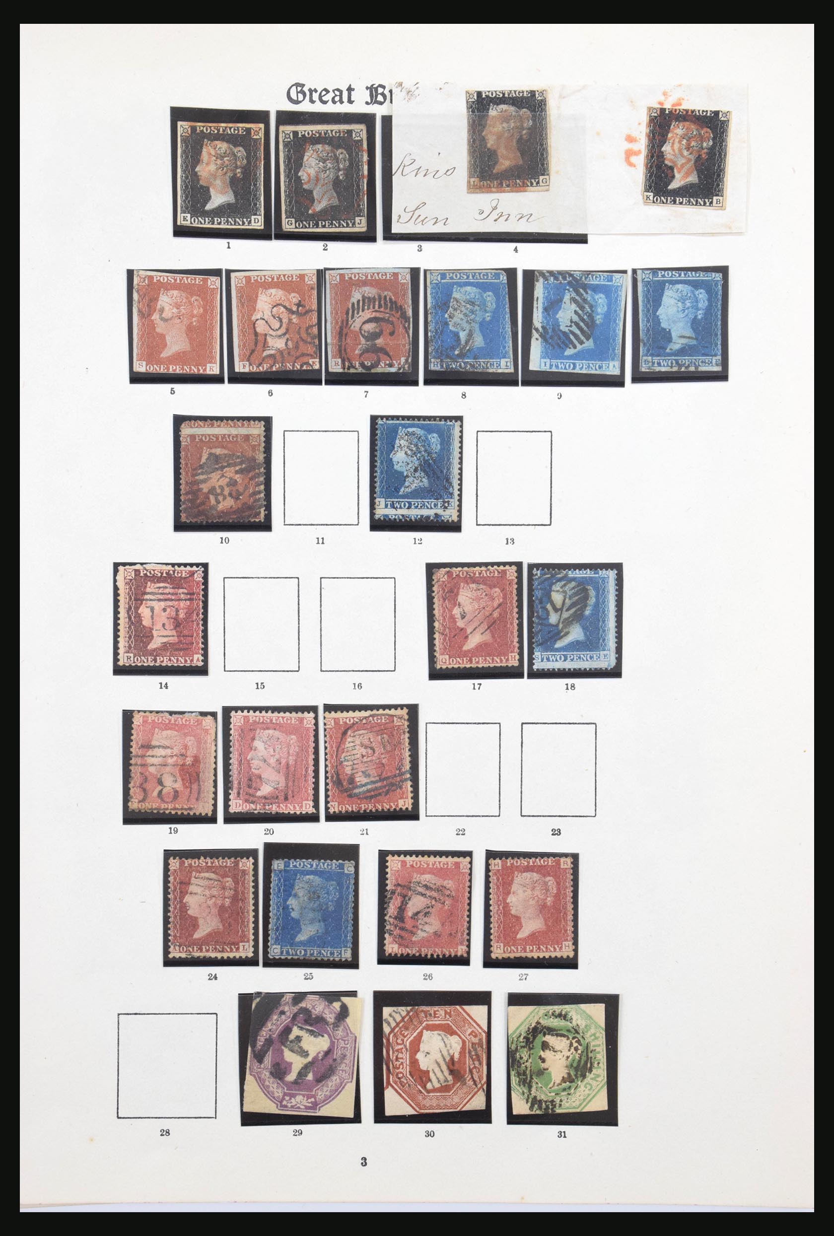 31004 001 31004 Great Britain 1840-1935. - Image 1