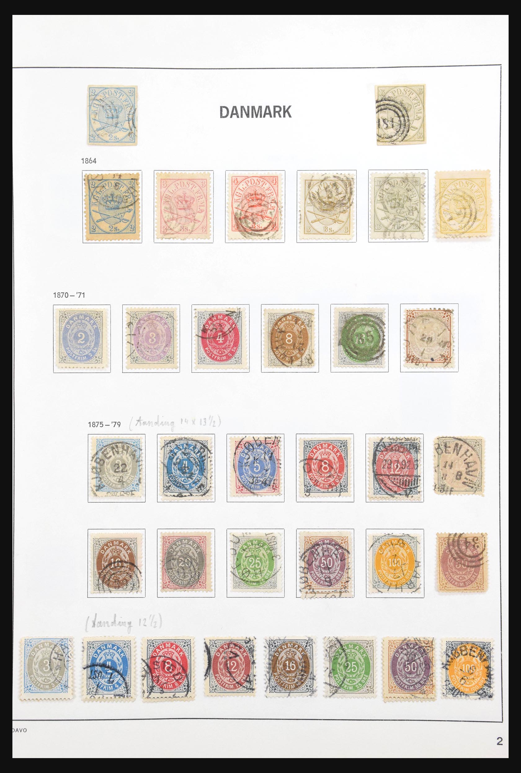 31025 002 31025 Scandinavia 1851-1980. - Image 1