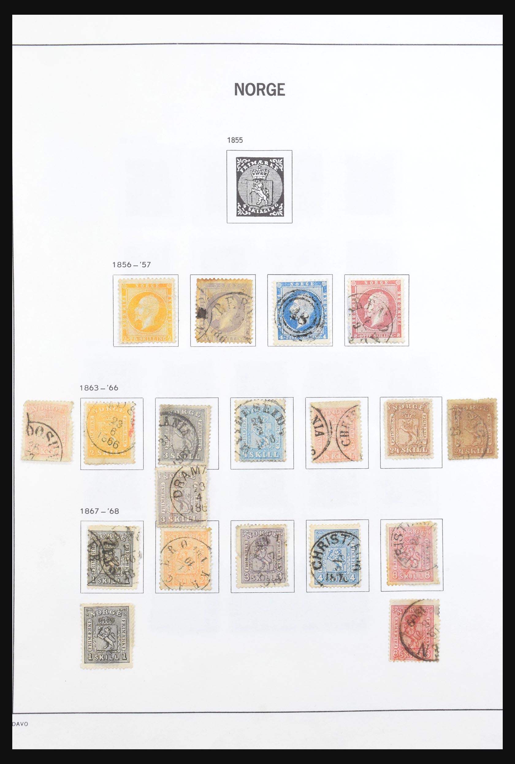 31049 001 31049 Norway 1856-1984. - Image 1