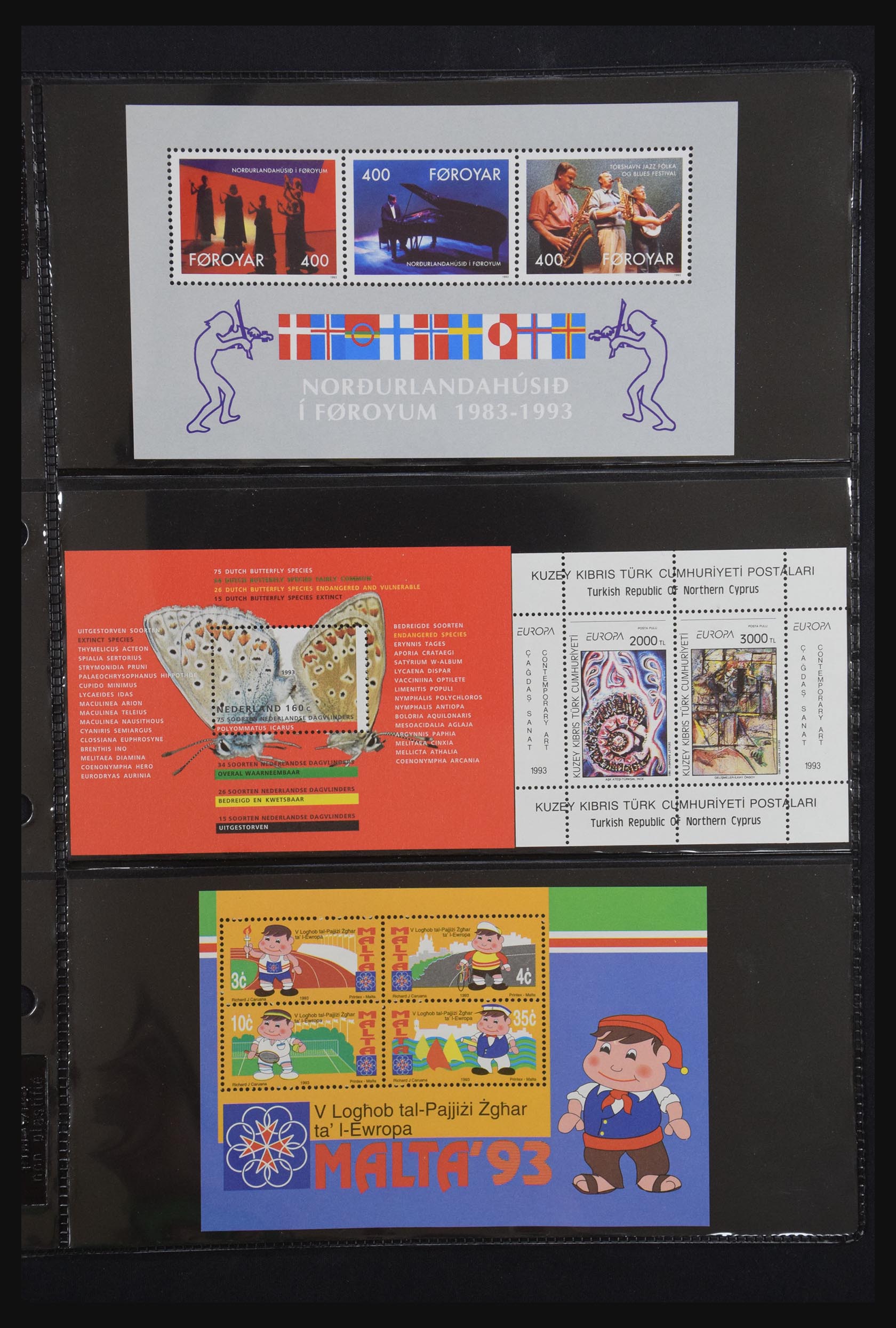 31061 001 31061 World souvenir sheets 1980-2000. - Image 1