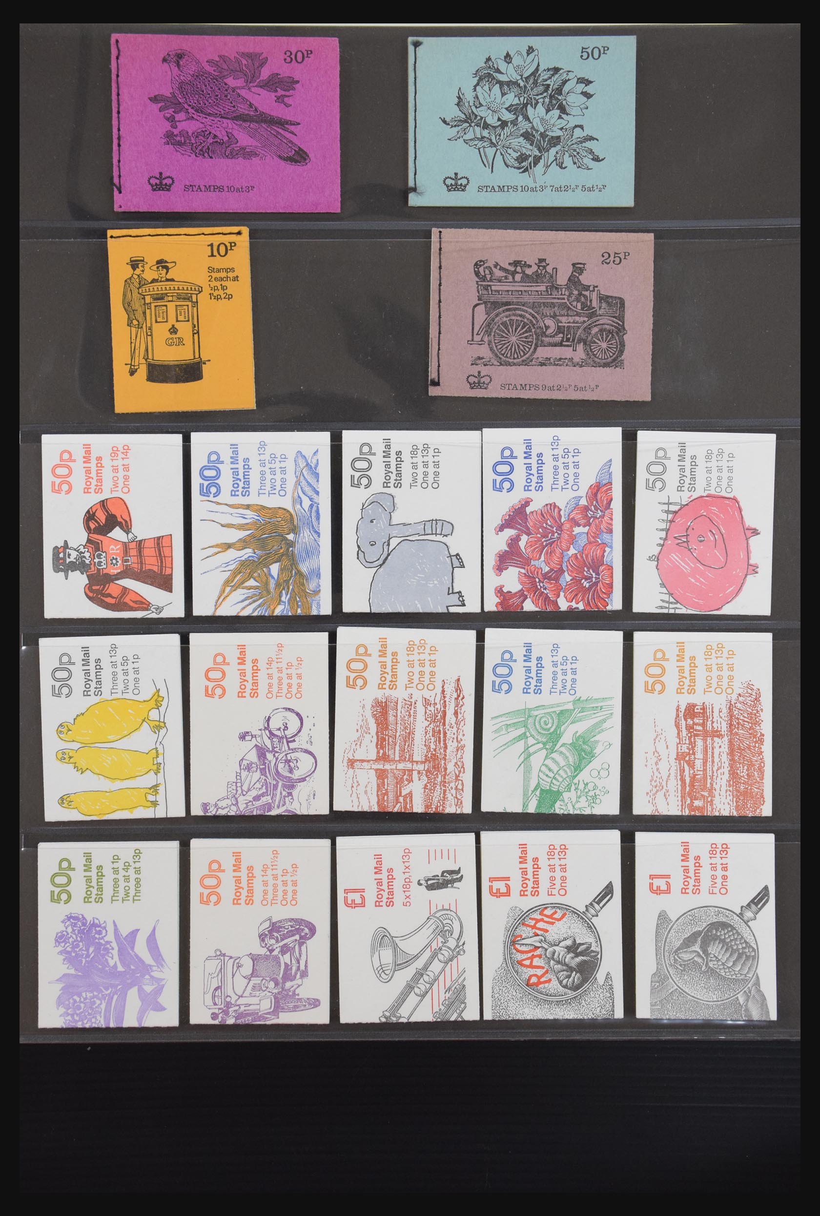 31080 001 31080 Great Britain stamp booklets. - Image 1