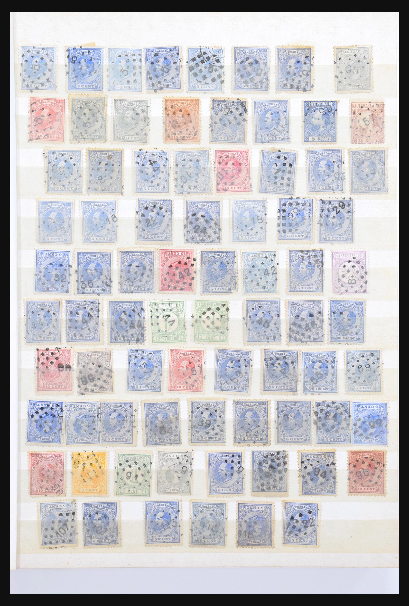 31088 001 31088 Netherlands cancels 1867-1960. - Image 1