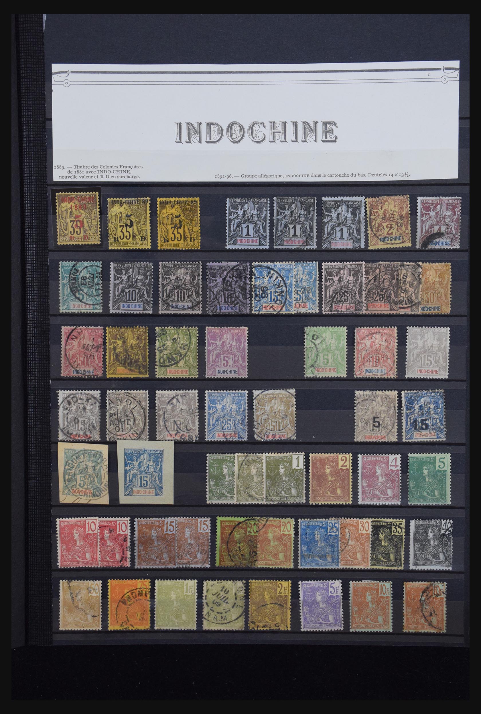 31123 001 31123 Indochina 1889-1947. - Image 1