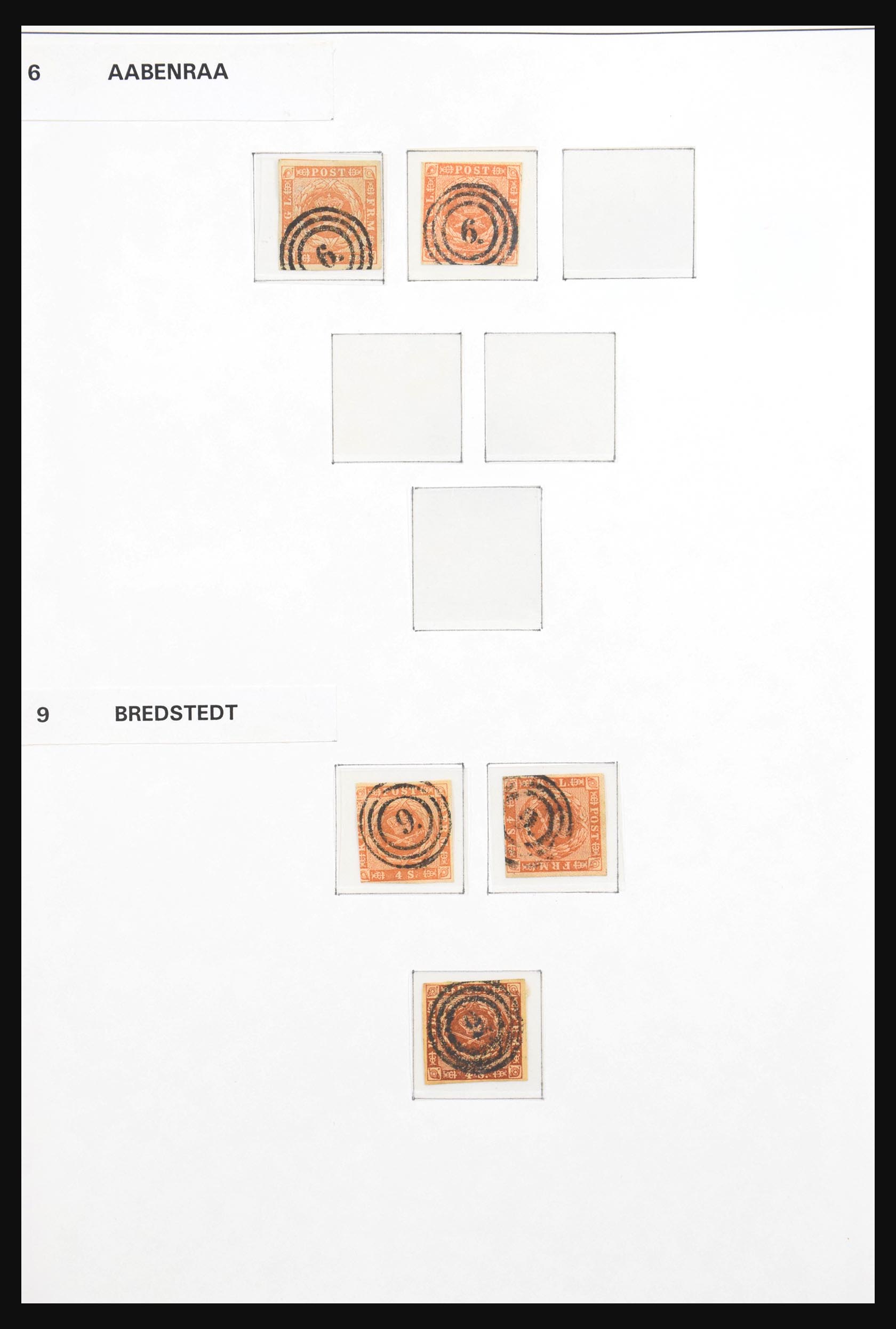 31139 001 31139 Denmark cancels 1854-1863. - Image 1