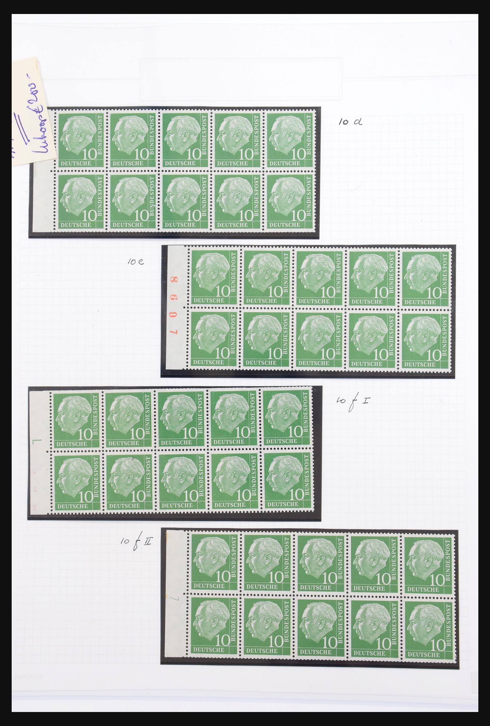 31154 001 31154 Germany 1949-1960. - Image 1
