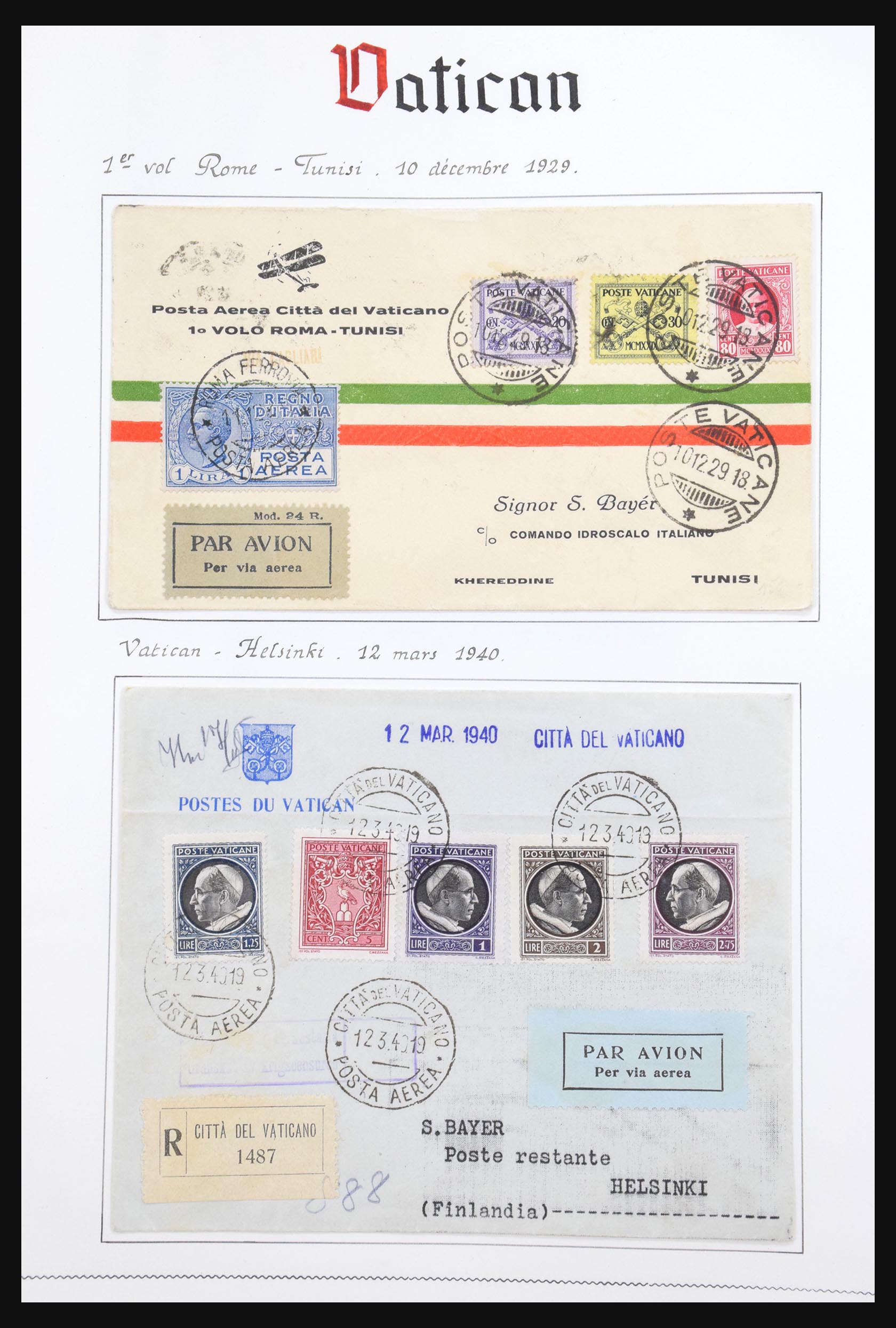 31190 001 31190 Vatican 1929-1962. - Image 1