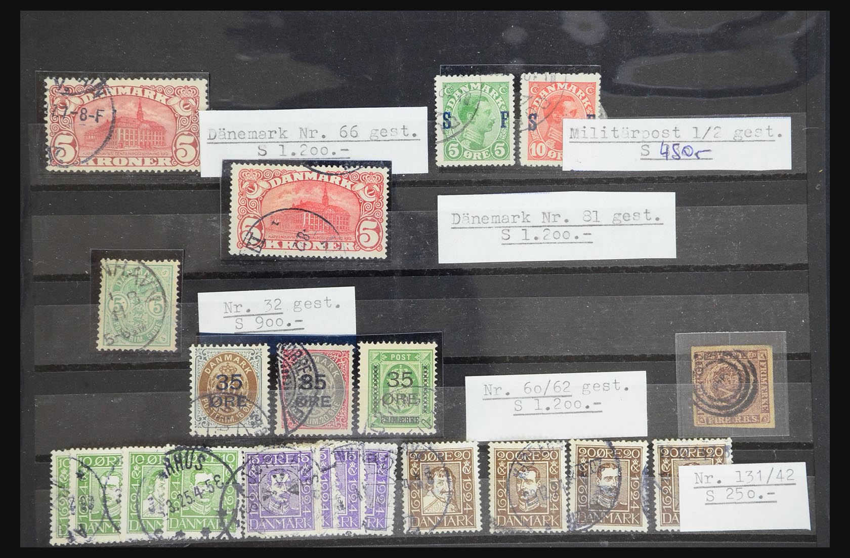 31241 001 31241 Denmark and Greenland 1851-1925. - Image 1