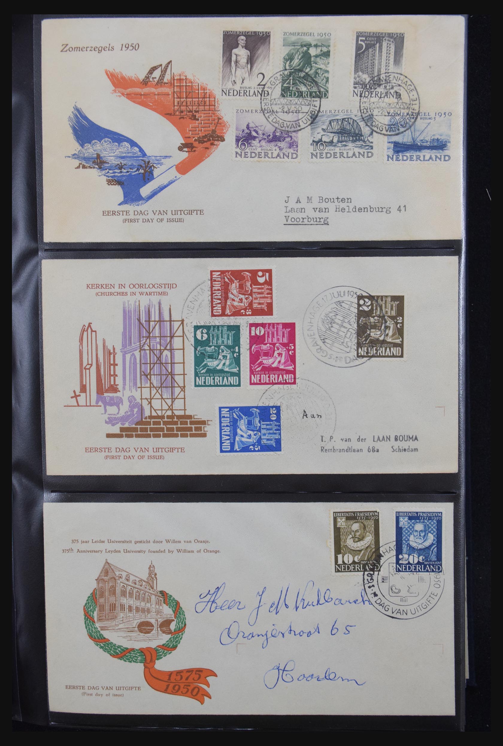 31301 001 31301 Netherlands FDC's 1950-2006. - Image 1