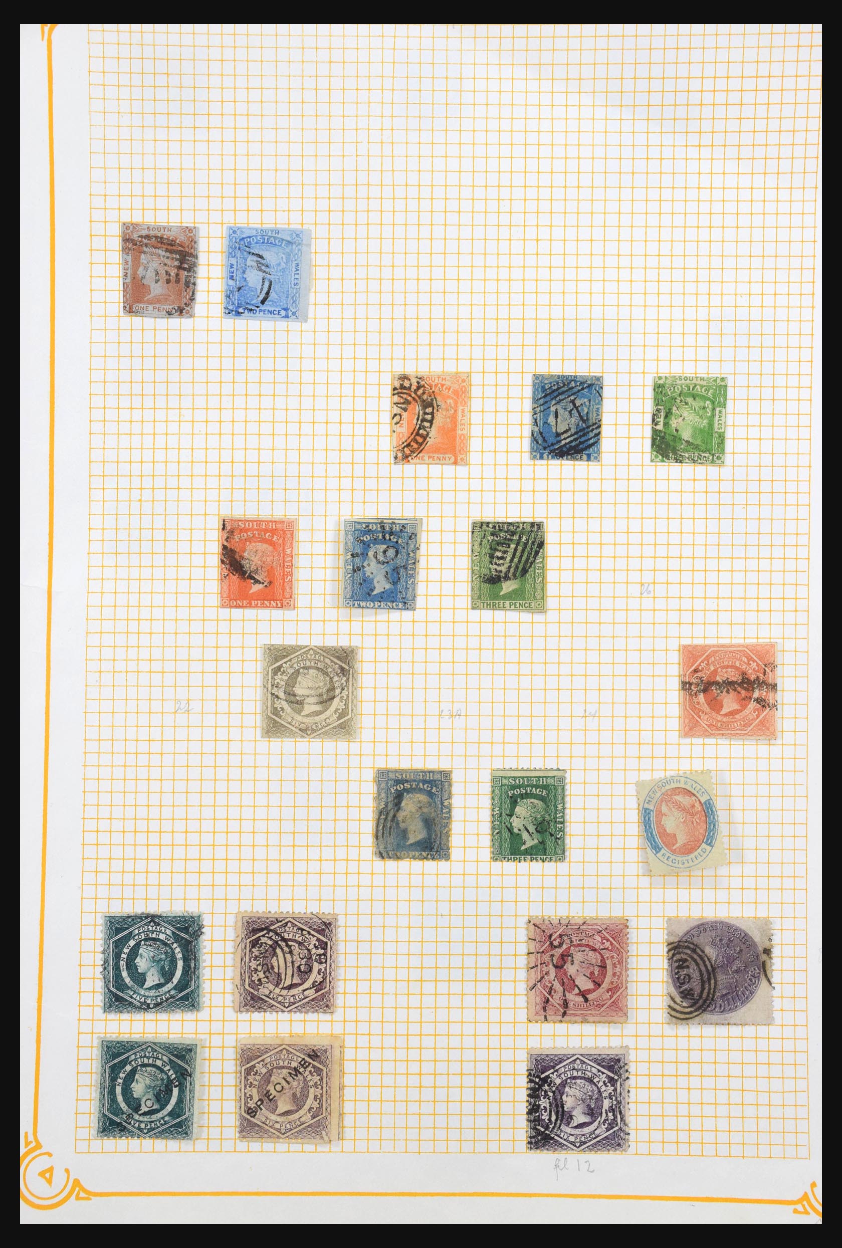 31128 001 31128 Australian States 1850-1912. - Image 1