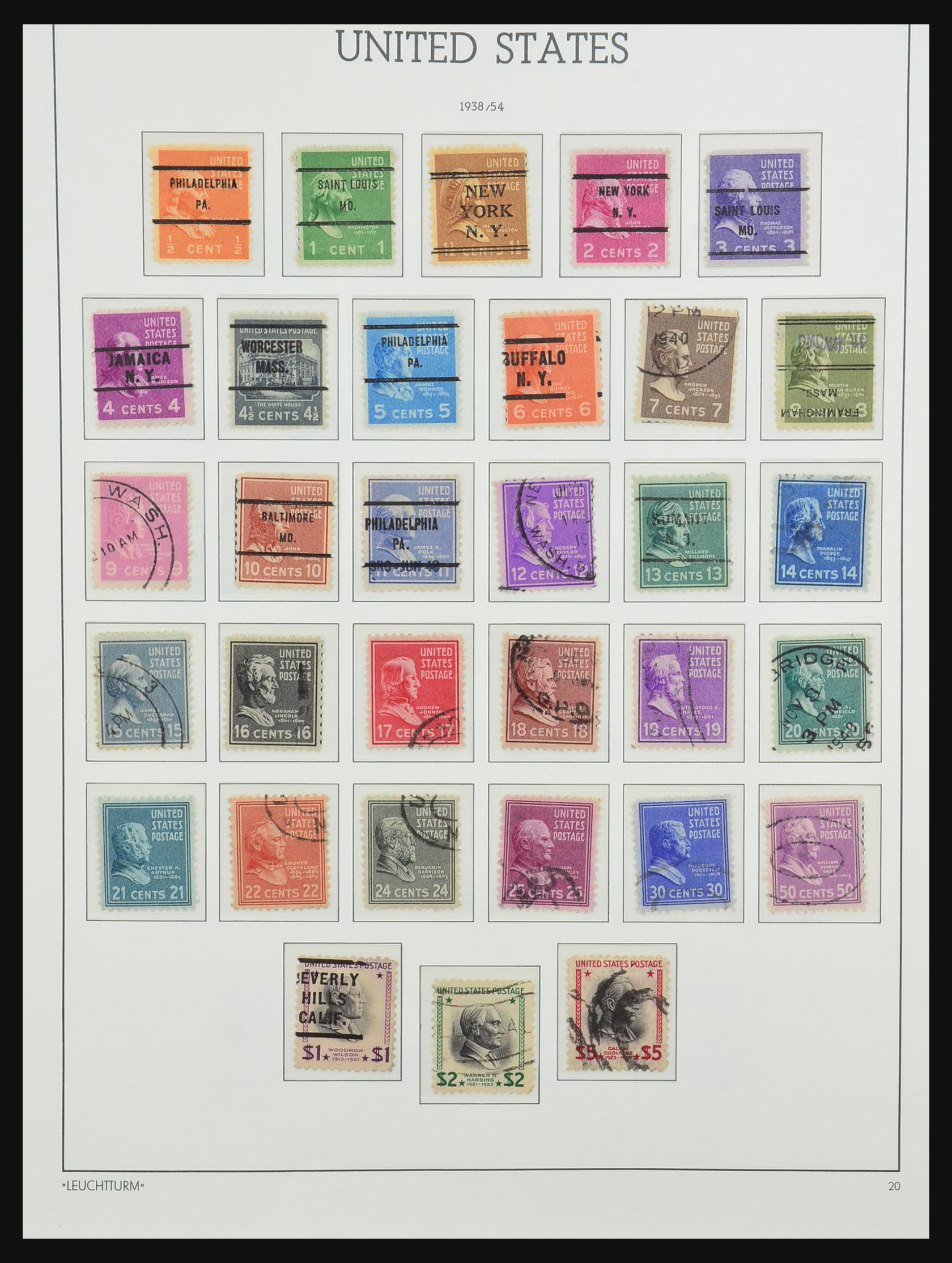 31324 001 31324 USA MNH 1940-2003. - Image 1