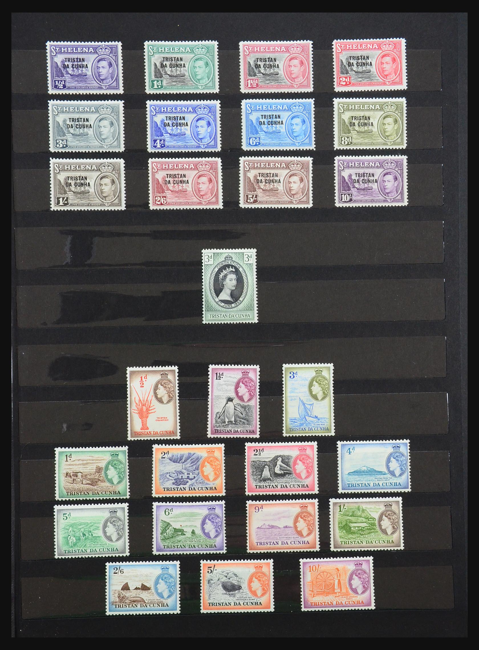 31331 001 31331 Tristan da Cunha 1952-1988. - Image 1