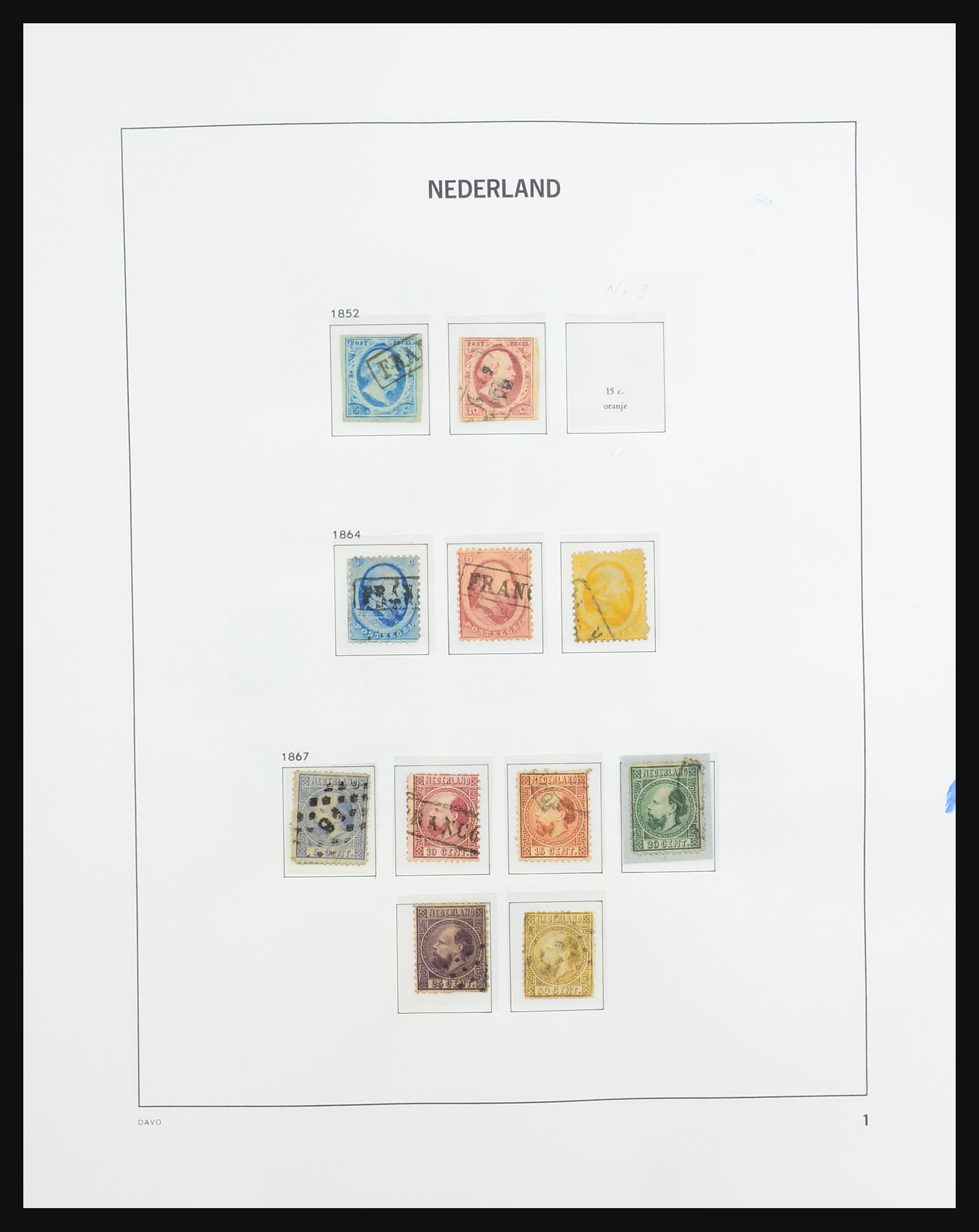 31351 001 31351 Netherlands 1852-1982. - Image 1