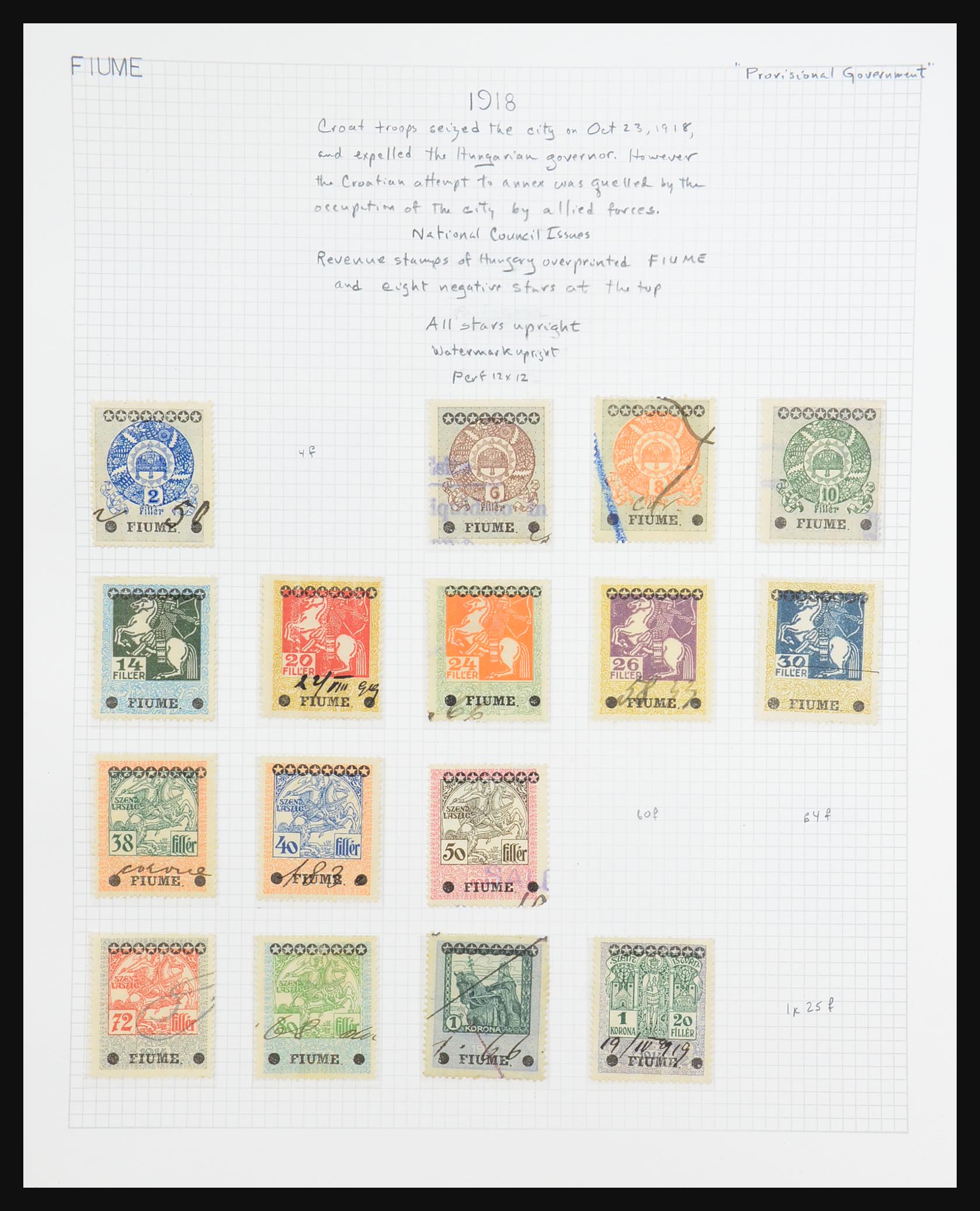 31425 001 31425 Fiume fiscal 1918-1946. - Image 1
