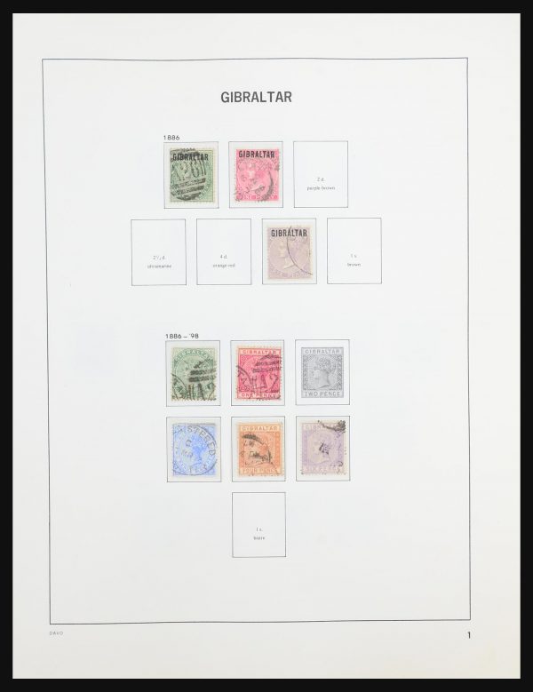 31437 Gibraltar 1886-1995. - Image 1