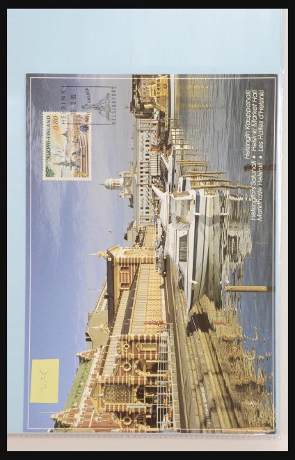 31915 Western Europe souvenir sheets and stamp booklets on FDC. - Image 1