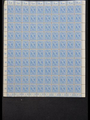 Stamp collection 33144 Germany British-American Zone 1945-1946.
