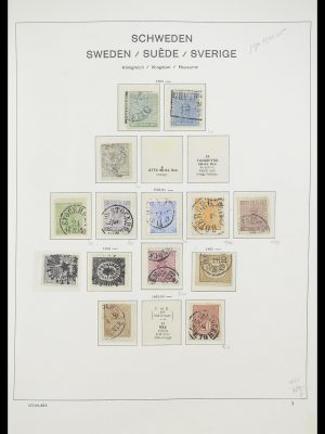 Stamp collection 33293 Sweden 1855-1996.