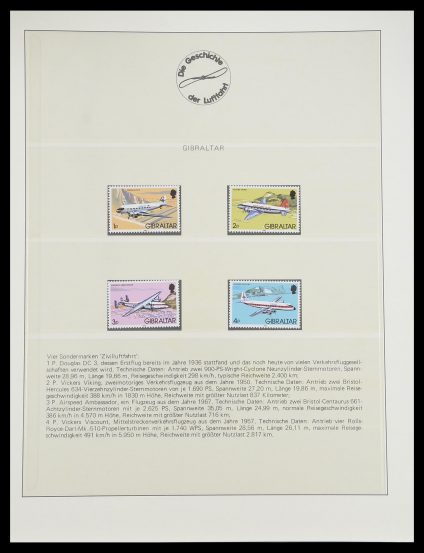 Stamp collection 33308 Thematic airmail 1925-2012.