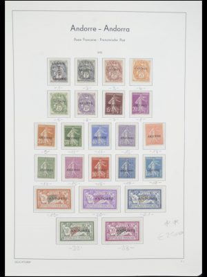 Stamp collection 33316 French Andorra 1931-2016!