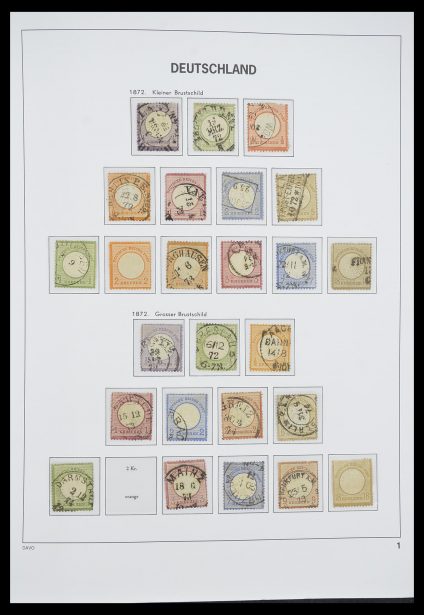 Stamp collection 33318 German Reich 1872-1945.