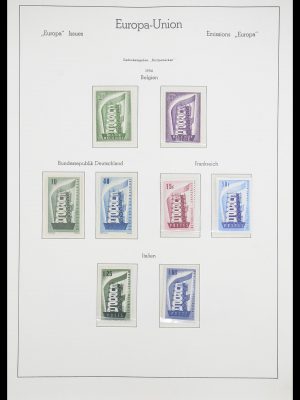 Stamp collection 33339 Europa CEPT 1956-1990.