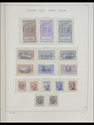 Stamp collection 33340 Italy 1861-1996.
