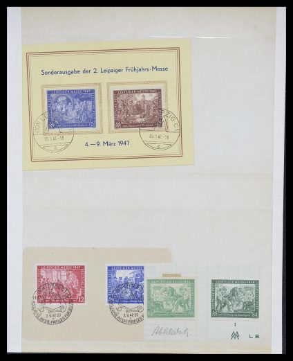 Stamp collection 33357 Allied Zone 1945-1949.