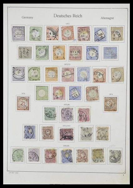 Stamp collection 33359 German Reich 1872-1945.
