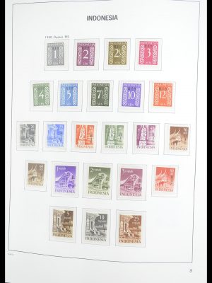 Stamp collection 33374 Indonesia 1949-1995.