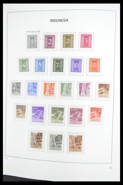Stamp collection 33374 Indonesia 1949-1995.