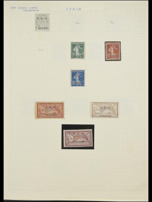 Stamp collection 33410 Syria 1919-1969.
