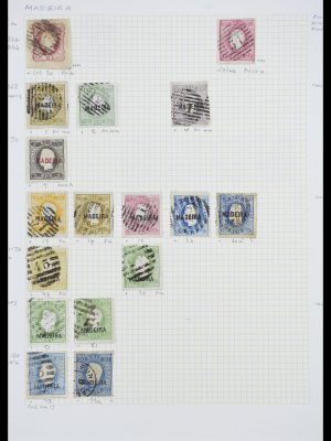 Stamp collection 33436 Madeira 1862-2016.