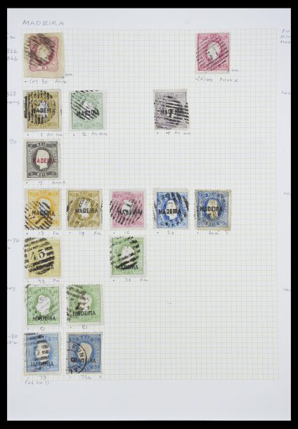 Stamp collection 33436 Madeira 1862-2016.