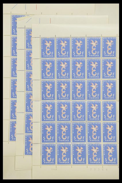 Stamp collection 33446 Europa CEPT 1956-1961 engros.