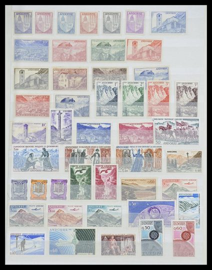 Stamp collection 33466 Andorra 1931-1997.