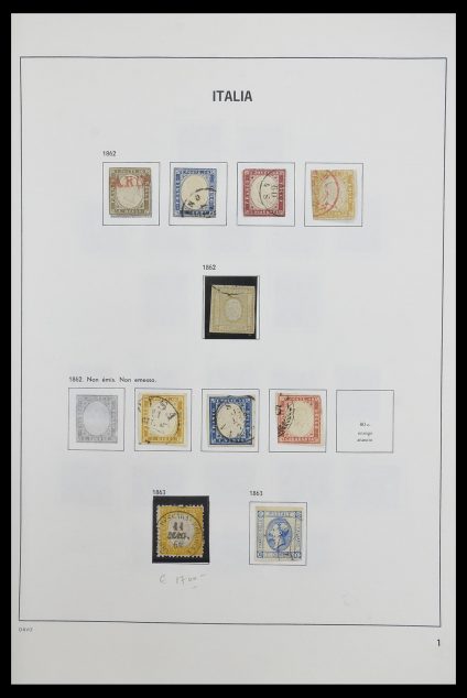 Stamp collection 33473 Italy 1862-1984.