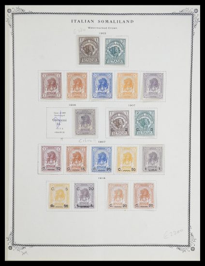 Stamp collection 33475 Italian Somalia 1923-1957.