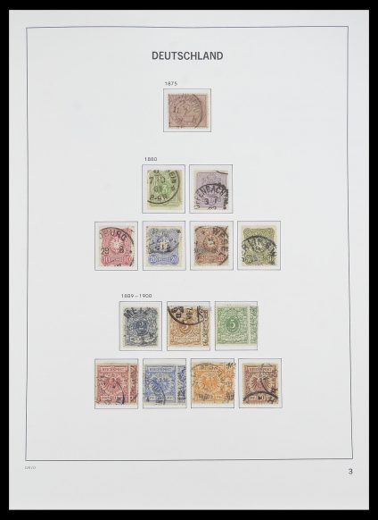 Stamp collection 33476 German Reich 1872-1945.