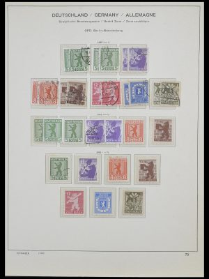 Stamp collection 33478 Sovjet Zone 1945-1949.