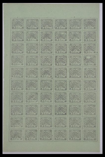 Stamp collection 33479 Papal State 1852-1868.